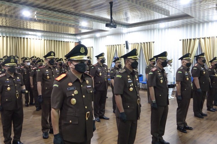 Wakajati, Aspidmil, Koordinator dan 5 Kajari Dilantik Kajati Sumut