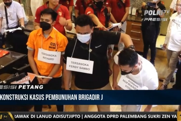 Polri Angkat Bicara soal Pengacara Brigadir J Tak Diizinkan Ikuti Rekonstruksi