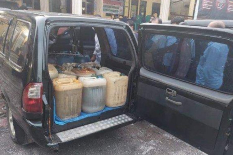 Kedapatan Bawa Solar Subsidi, Risman Nainggolan Digiring ke Mapolres Siantar