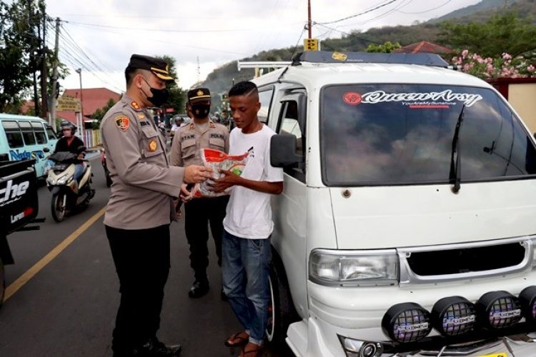 Polres Flotim Minta Masyarakat Tidak Terprovokasi Pasca BBM Naik