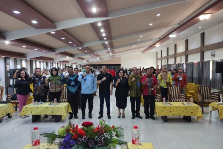 Sosialisasi Merek Dagang Digelar Staf Khusus Kemnenterian Hukum dan HAM