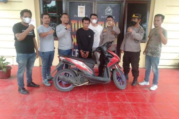 Residivis Curanmor Dibekuk Polsek Siantar Utara, Barbuk Disembunyikan di Batubara