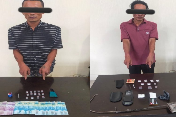 Bandar Sabu Tiganderket dari Gubuk Pindah Tidur ke Dalam Sel