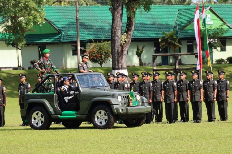 Pangdam I/BB Tutup Pendidikan Pertama Tamtama Gelombang I TA 2022