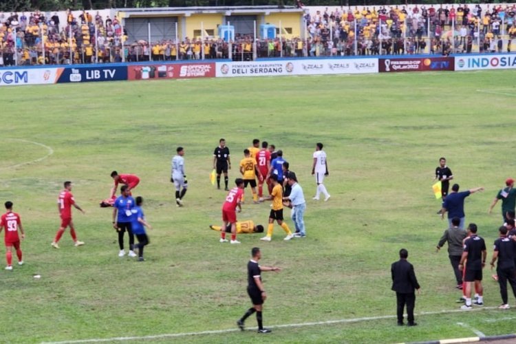 Sempat Ricuh, PSDS vs Semen Padang Bermain Seri 1-1, Pelatih Susanto: Wasit Bertindak Kurang Bagus