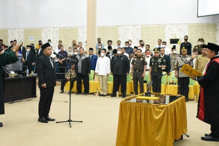 Ilham Ritonga Gantikan Riski Ramadhan Sebagai Ketua DPRD Sergai