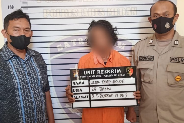Sempat Viral di Sosmed, Pencuri Pintu Gardu LVC PLN Diamankan Polsek Medan Area