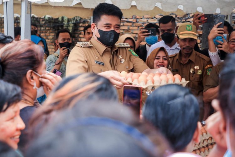 Pertama kali Digelar Sambut Hari Raya Deepavali, Pasar Murah Pemko Medan Diserbu Warga