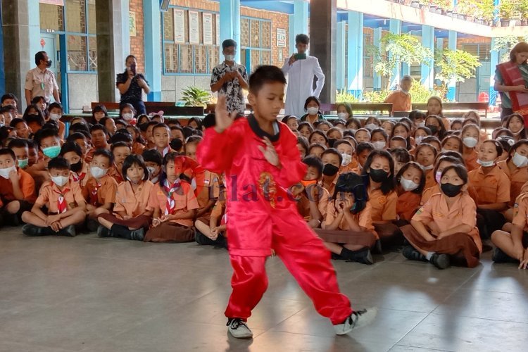 Atlet Taiji Kota Siantar Anggara Enki Tamba, Ikuti Taijiquan Championship 2022