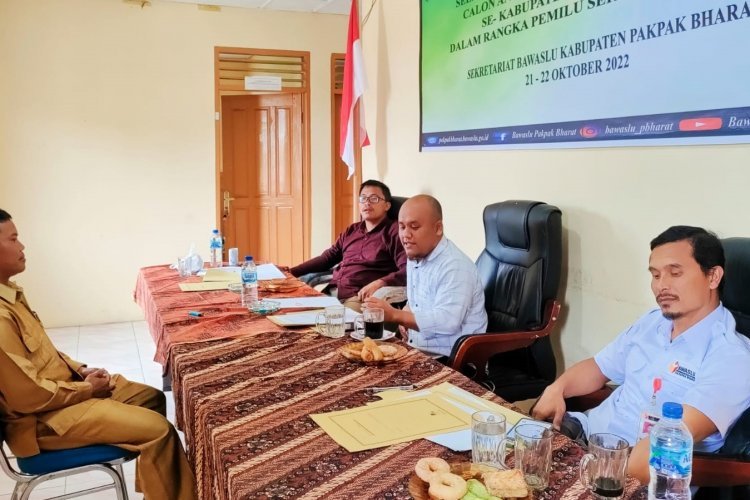 Bawaslu Pakpak Bharat Umumkan 24 Anggota Panwaslucam Terpilih Untuk 8 Kecamatan, Berikut Nama-namanya