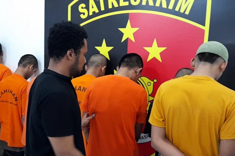 Dalam Dua Pekan, Polrestabes Medan Amankan 58 Tersangka, 12 Diantaranya Dibawah Umur