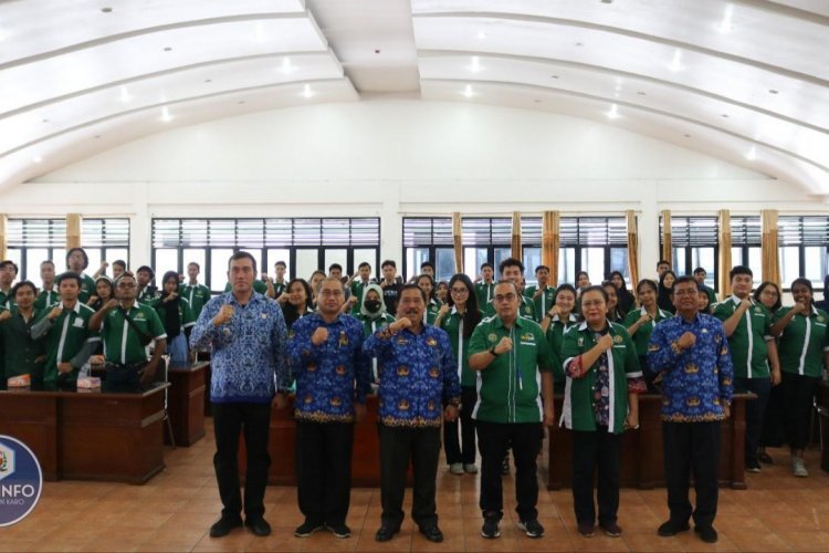 Penutupan KKNTR Mahasiswa USU di Berastagi