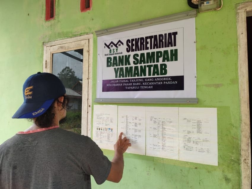 Yamantab Dirikan Bank Sampah di Tapteng