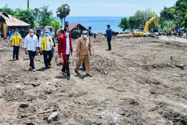Pengerukan Material Galian C di Lokasi Seroja Lembata Bikin Warga Resah