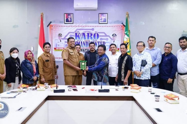 Kunker Komisi A DPRD dan Dinas Informatika Toba Disambut Baik di Karo