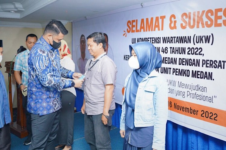 UKW Angkatan 46 Digelar, Bobby Nasution: Pemko Medan Butuh Wartawan Berkualitas