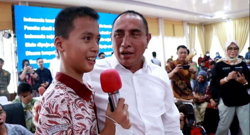 Peringati Hari Disabilitas Internasional, Edy Rahmayadi Meneteskan Air Mata Saat Berkumpul Bersama Disabilitas