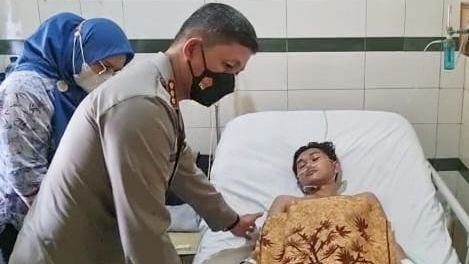 Kapolrestabes Medan Kunjungi Korban Begal, Polisi Akan Kejar Pelaku