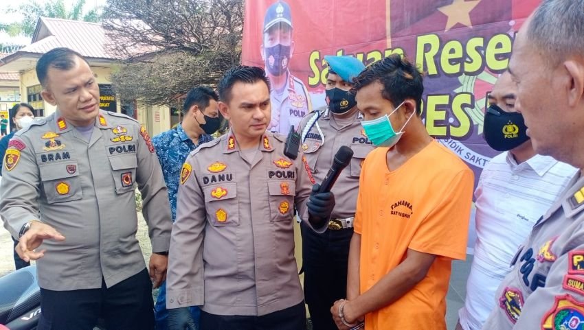 Pelaku Pembunuhan Ibu dan Anaknya di Langkat Mengaku Butuh Uang