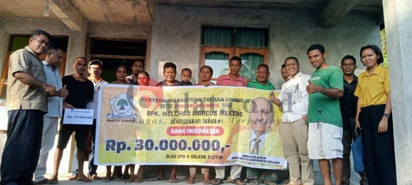 8 Kelompok UMKM dan Rumah Ibadah di Flotim Dapat Bantuan Puluhan Juta Rupiah