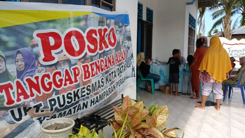 Lima Hari Dilanda Banjir, Warga Paluh Manan Mulai Diserang Berbagai Penyakit