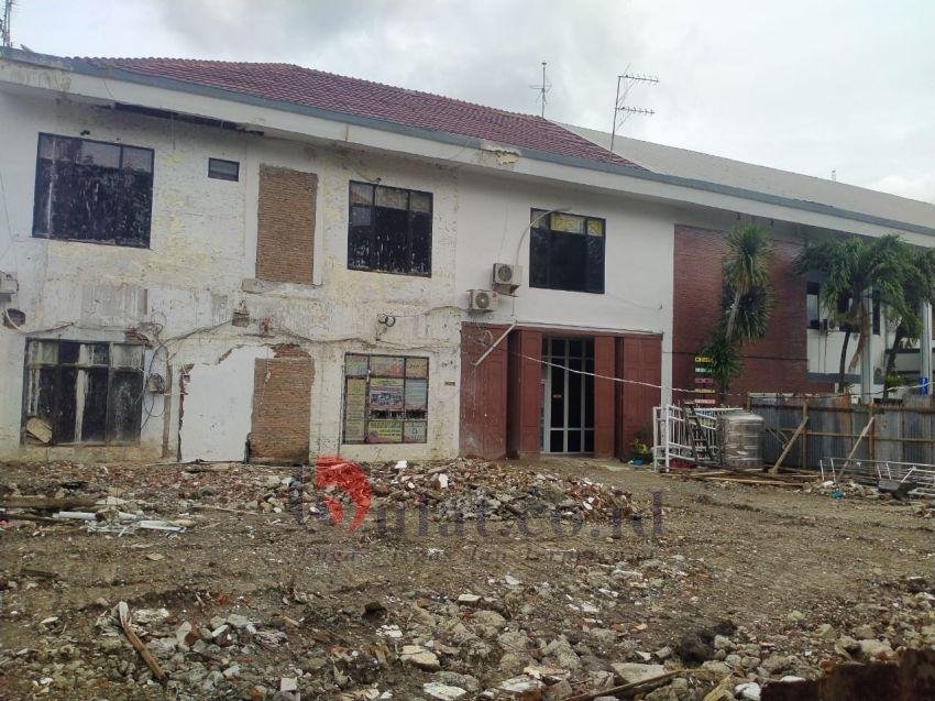Gedung Kejari Medan Rata dengan Tanah, Kasi Intel Kejari Belum Bisa Ditemui