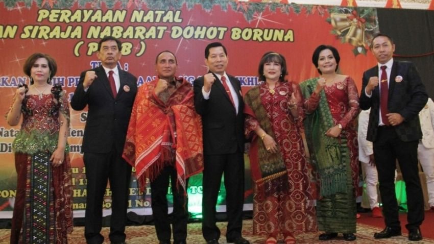 Perayaan Natal Parsadaan Si Raja Nabarat, Edy Rahmayadi Ingatkan Pentingnya Rasa Persaudaraan