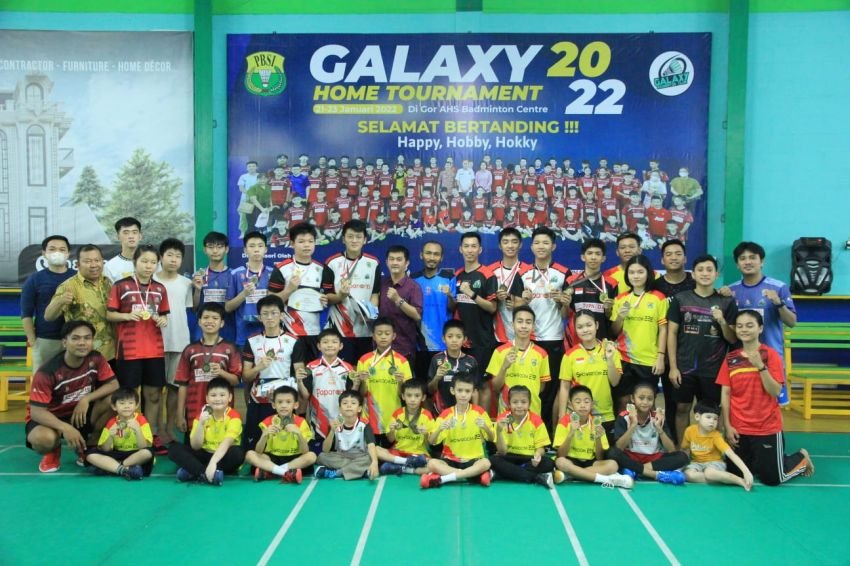 Kompetisi Badminton PB Galaxy 2022 Tingkatkan Gairah Atlet