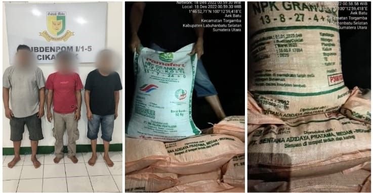 Penangkapan Satu Truk Pupuk Bersubidi Diduga Oplosan, Kasat Reskrim Polres Labusel: Tidak Ada Penahanan Pelaku Dalam Proses Lidik