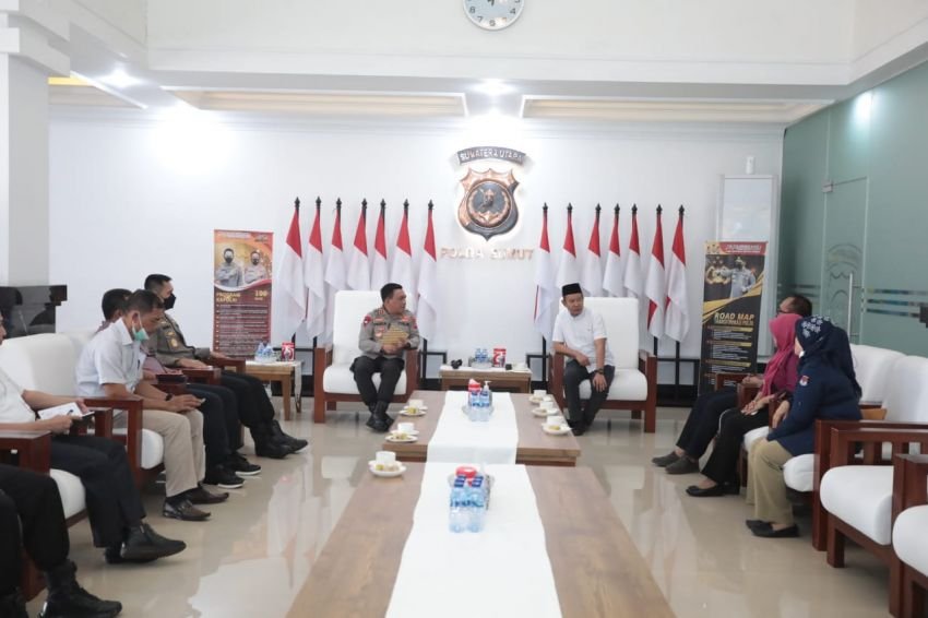 Komisioner KPU Datangi Polda Sumut, Minta Dukungan Pengamanan Tahapan Pemilu 2024