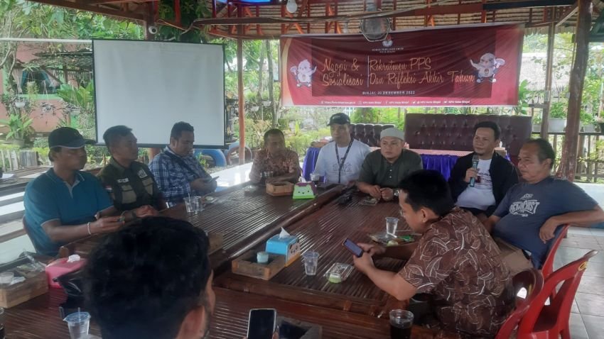 KPU Binjai Gelar Sosialisasi Rekrutmen PPS Bersama Wartawan