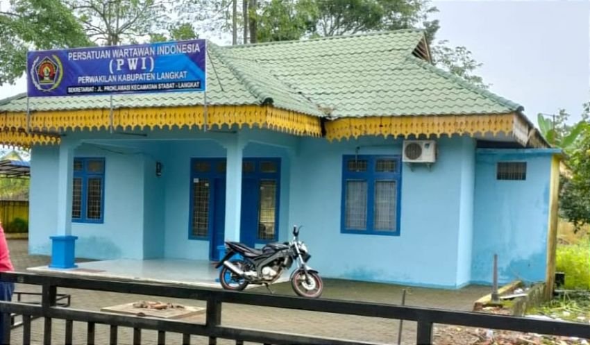 Kantor PWI Langkat Dibobol Maling di Siang Bolong