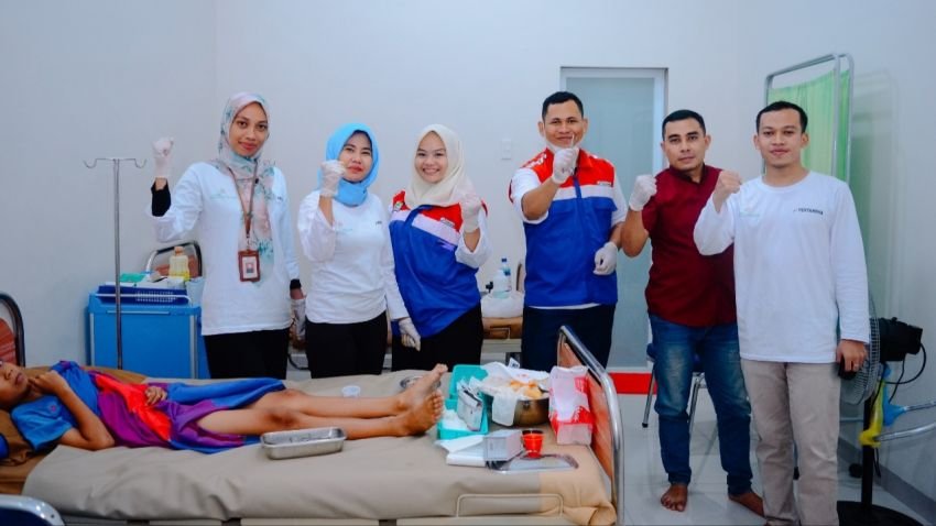 DPPU Kualanamu Selenggarakan Bakti Sosial dan Khitanan Massal