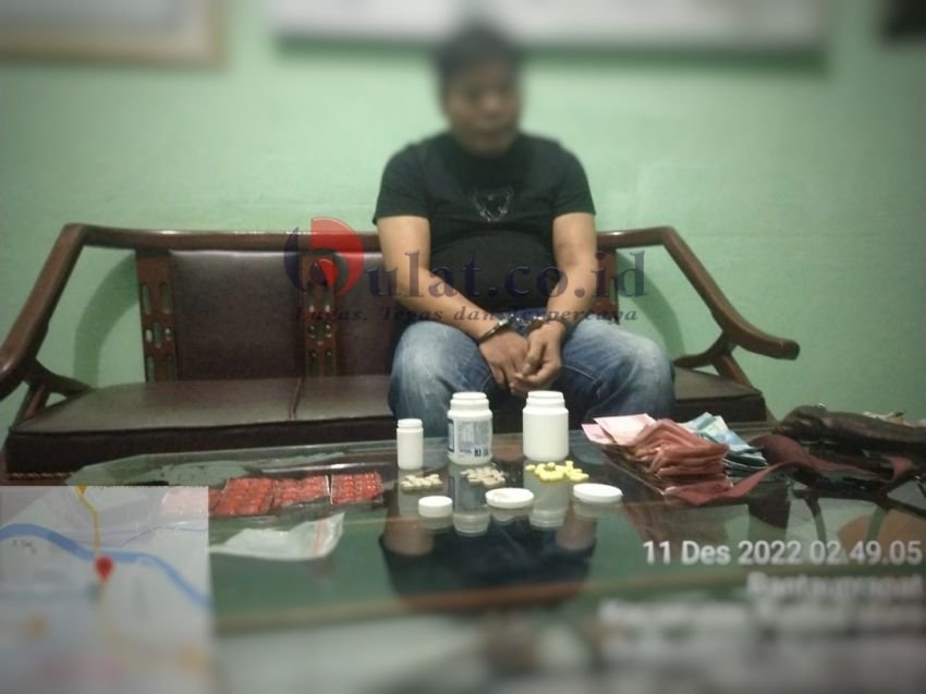 Personel Denpom l/1 Pematangsiantar Amankan Pria yang Diduga Pengedar Narkotika di Rantauprapat
