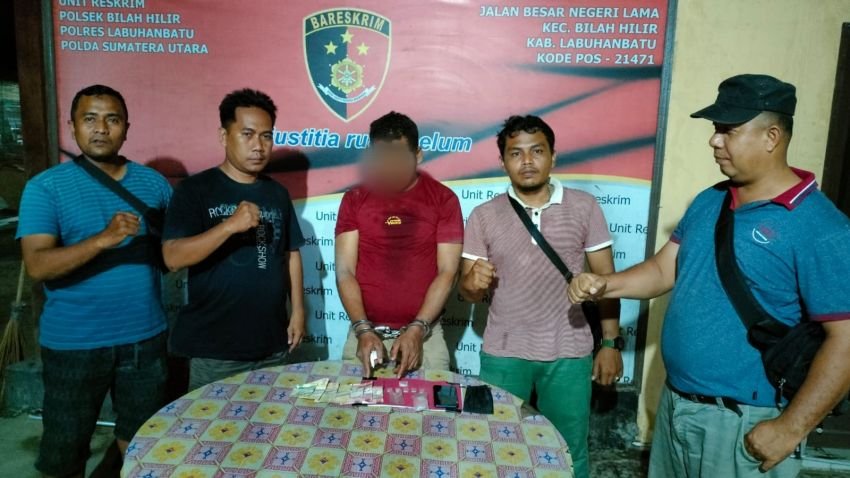 Terduga Pengedar Sabu Berhasil Diamankan Polsek Bilah Hilir