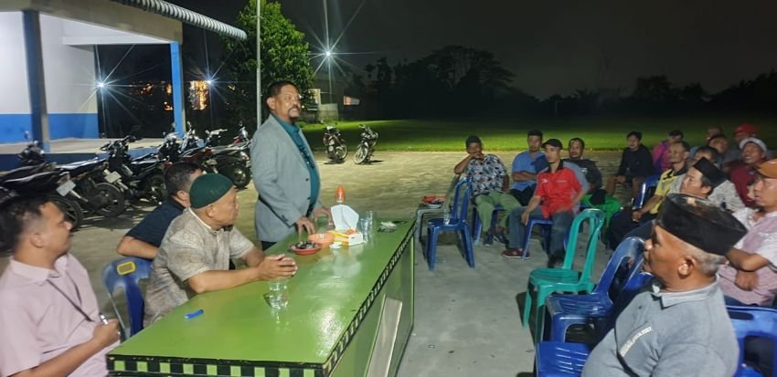 Rahudman Silaturahmi dengan Warga Desa Sidodadi, Bangun Jembatan Hati