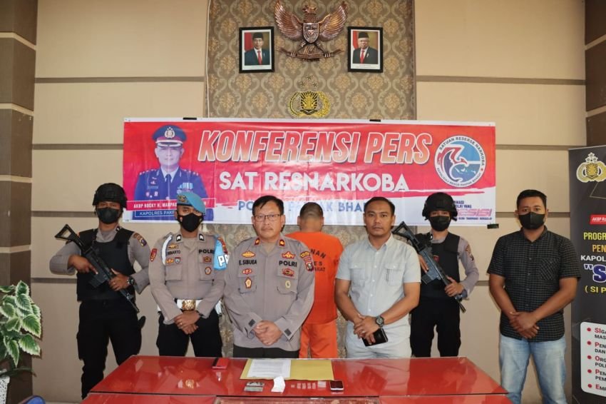 Satres Narkoba Polres Pakpak Bharat Ungkap Penyalahgunaan Narkotika,Kasatres Narkoba Di Apresiasi