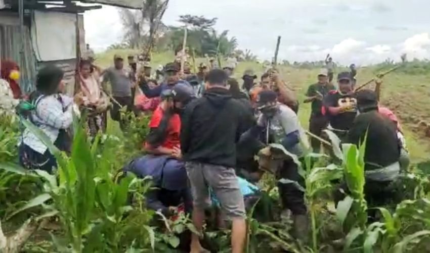 Diduga Puluhan Oknum Satpam Lempari Masyarakat Dengan Batu di Pematangsiantar