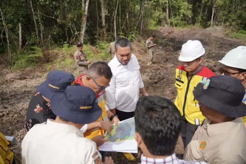 Lihat Progres Pembangunan Food Estate, Tim Kemenko Marves dan PUPR RI Turun ke Pakpak Bharat