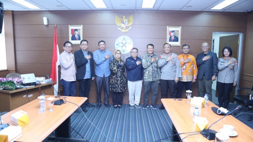 Jelang Pemilu 2024, Polri, KPU, Bawaslu, KPI, PWI dan Dewan Pers Bahas Pencegahan Berita Hoax