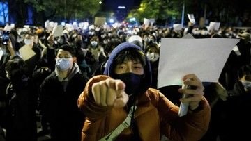 Ratusan Ribu Pekerja Pabrik Alat Tes Swab di China Unjuk Rasa Menuntut Upah