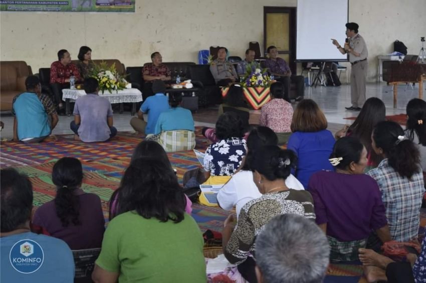 Dinas Pertanahan Karo Segera Buat 300 Batas Tanah di Desa Batukarang