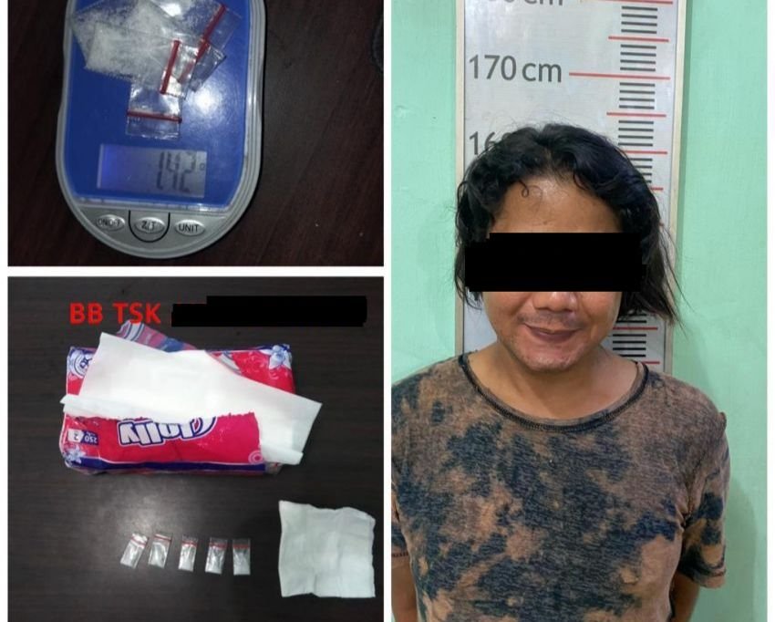 Diduga Jadi Sarang Narkoba, Polisi Grebek Salah Satu Rumah di Stabat