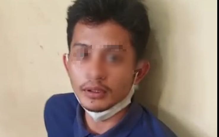 Bakar Bantal dan Kursi Ayahnya, MIR Diamankan Polisi