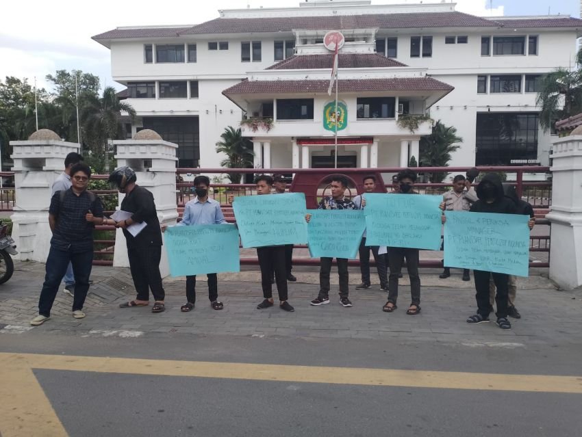 Garansi Sumut Geruduk Kantor Walkot Medan, Tuntut PT Plantsafe Fertilizer Indonesia Diperiksa