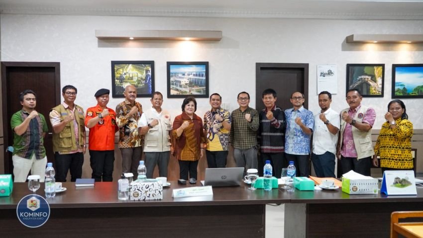 Pemkab Karo dan PT Inalum Lakukan Rapat Kordinasi Penanggulangan Bencana