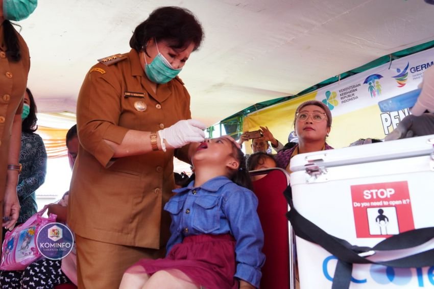 Karo Laksanakan SUB PIN Polio Dua Putaran