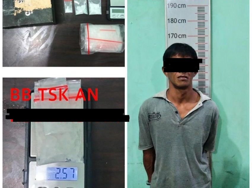 Grebek Kampung Narkoba, Tim Gabungan Ringkus Seorang Terduga Bandar Narkoba