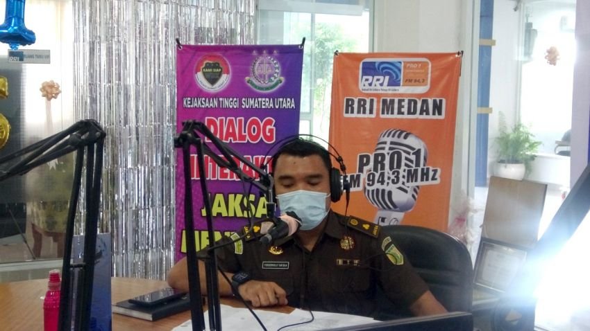 Jaksa Menyapa di RRI Pro 1 Medan Bahas P3DN dan Penggunaan Produk Dalam Negeri