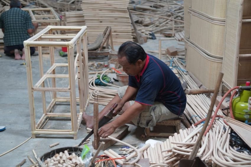 Desa Devisa Rotan Sukoharjo Libatkan 6.000 Pengrajin